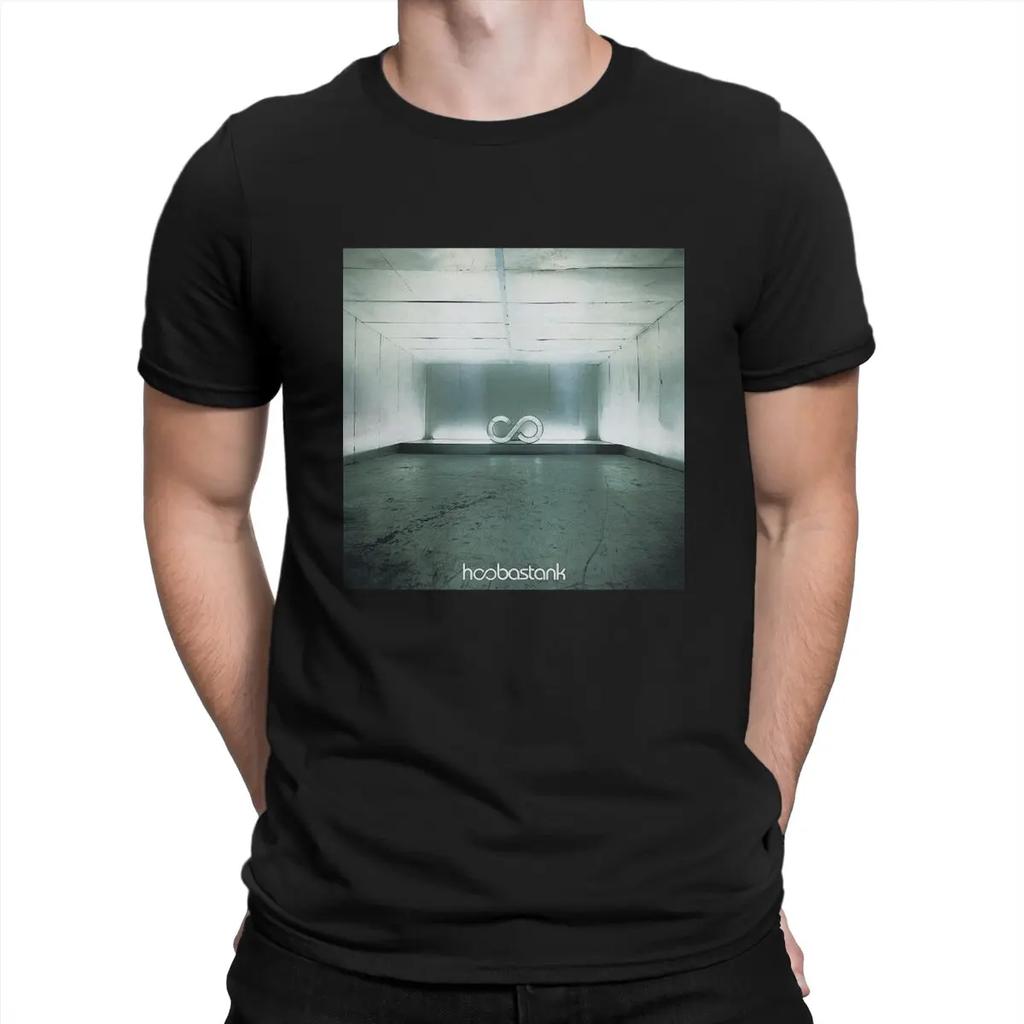 Funny Series Sampler Music T-Shirt for Men Crewneck 100% Cotton T Shirt Hoobastank Short Sleeve Tees New Arrival Clothes