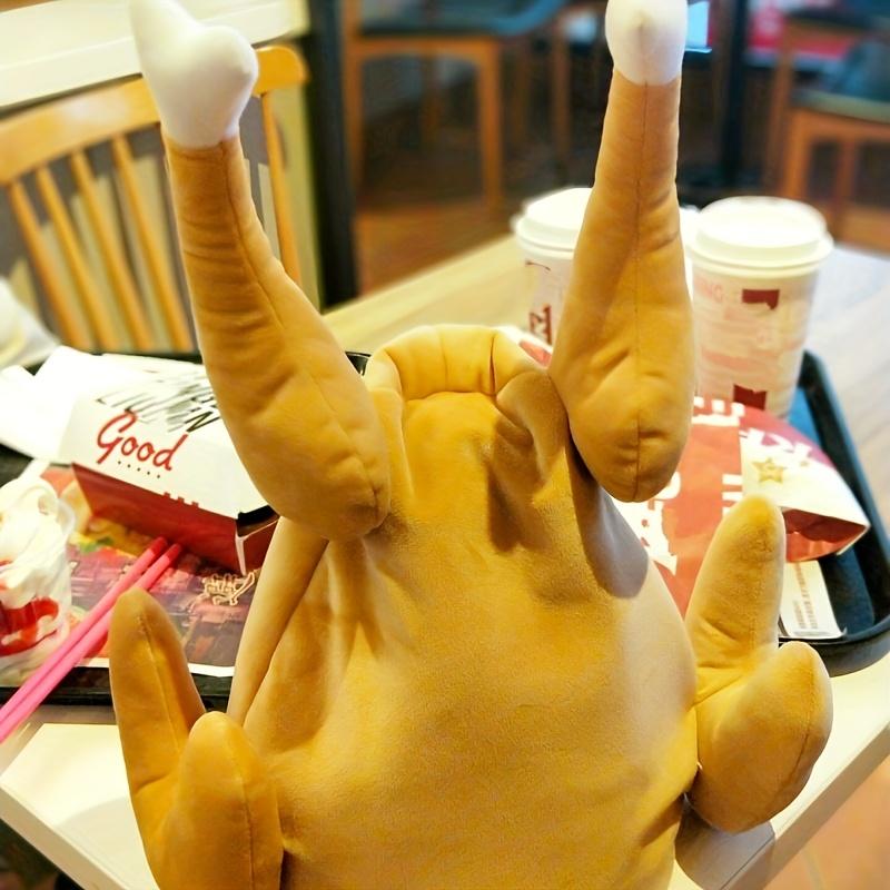 Interesting Chicken Leg Hat - Perfect for Thanksgiving, Oktoberfest, and Christmas Parties