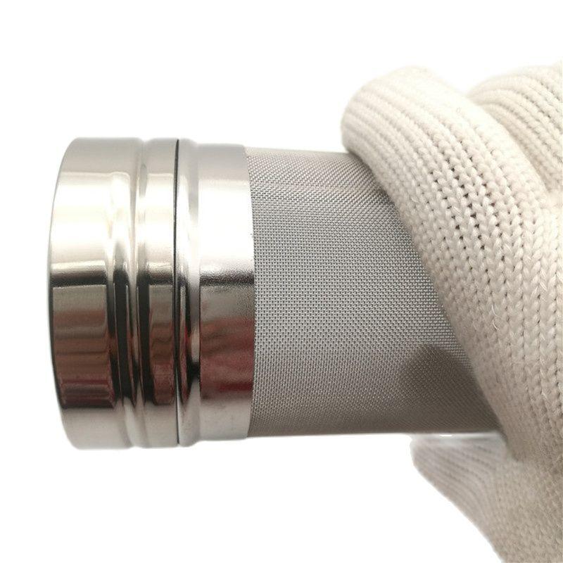 18cm/30cm 300 Mikron Nät Rostfritt Stål Ölkryddor Filter Torra Kryddor Filter Fat Spindel Hops Hemmabryggning
