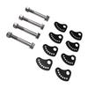 Sturzfeststell-Ausrichtungskorrektur und Oberlenker-Exzenterschrauben-Satz 304 Edelstahl Ersatz für 1500 2WD 4WD 2500 3500 HD 2WD
