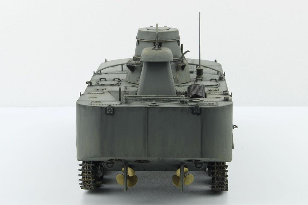 Platz/MONO Dragon 1/35 Tanks of the World 11 WW2 Imperial Japanese Navy Type 2 Special Landing Craft Ka-Mi Floating Form (Late Model Floats) Plastic M