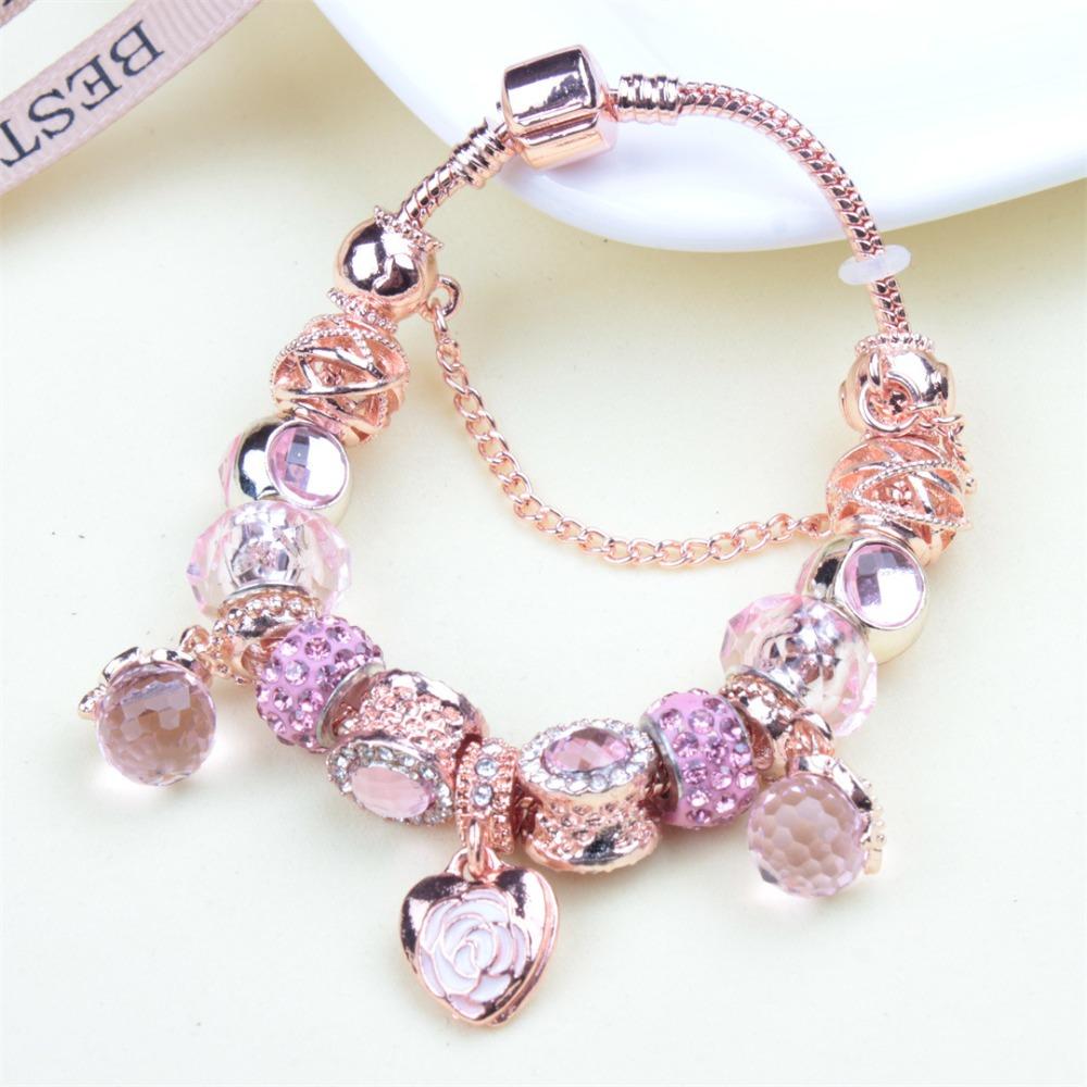 Beaded Bracelet Bangle Multi Element Stainless Steel Copper Alloy Open Spring Snake Bone Chain