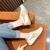 Super Soft Pregnant Women Flat Bottom Leisure Spring and Summer New Single Shoes Non-slip Forrest Gump Sports
