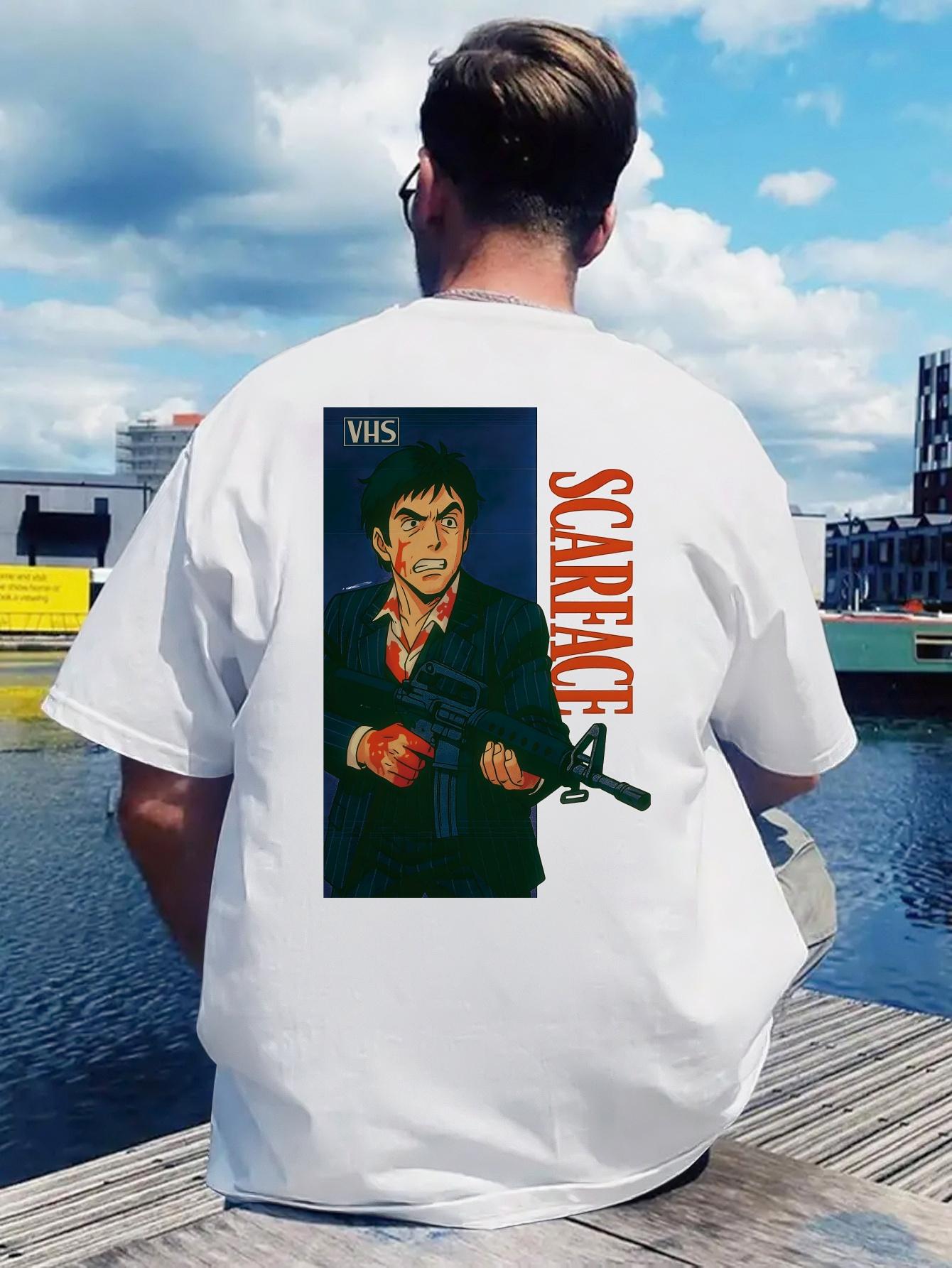 Scarface Graphic T-shirt - Bold  VHS  Print S