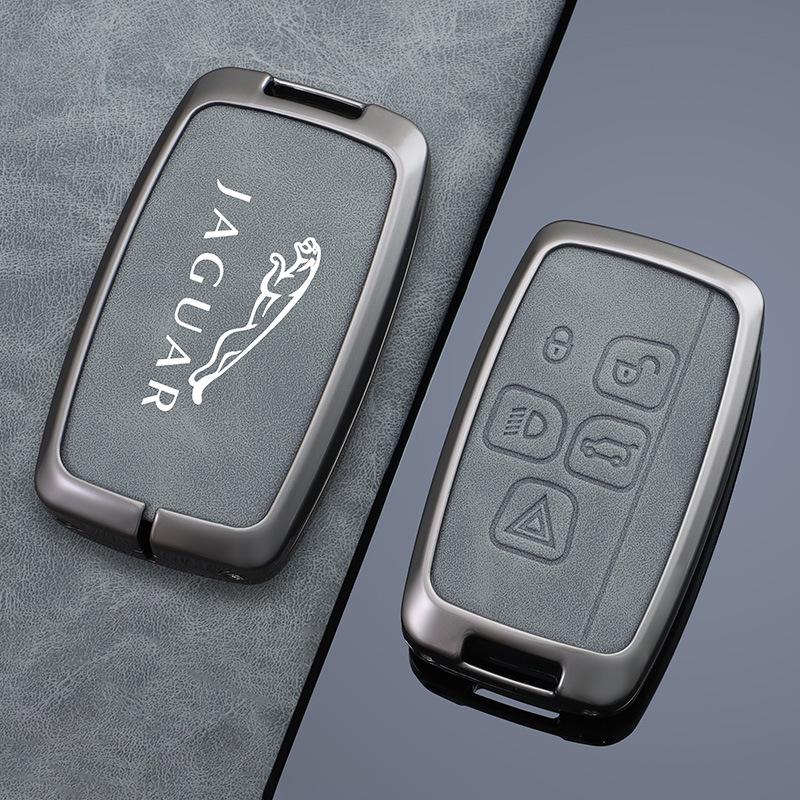 Jaguar Key Case Set for XFL, XEL, E-Pace, F-Pace, F-Type, I-Pace - Protective Shell & Buckle