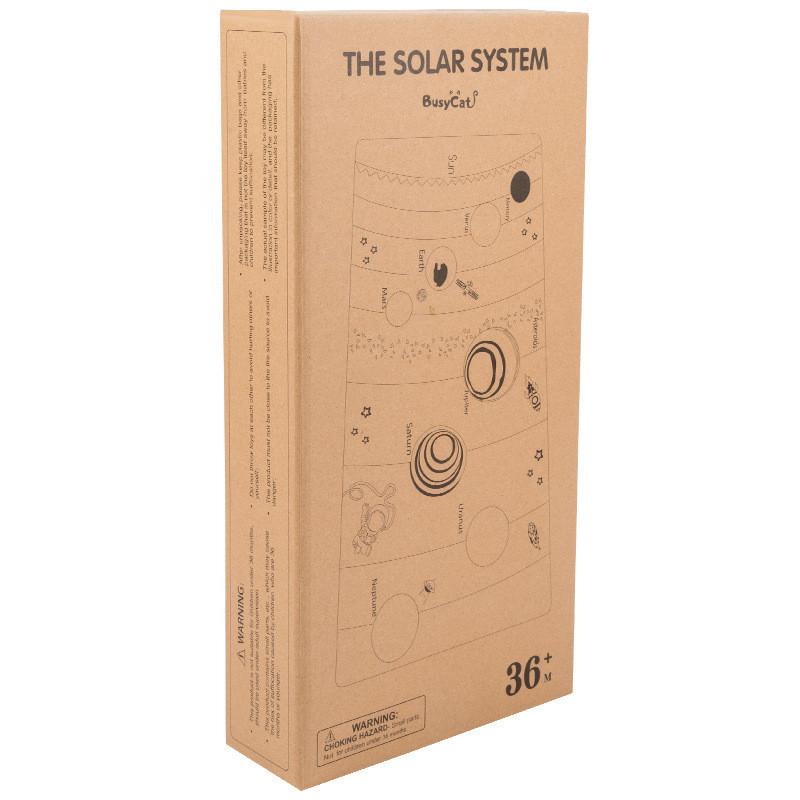 

Wooden Board Matching Of The Eight Major Planets In The Universe For Gift Kid