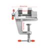 Mini Flachzange Schraubstock Klemme Tisch Aluminium Legierung Tisch Schraubstock Werkzeug