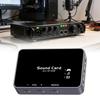 Professional Portable Sound Card Type C Docking Station With Virtual 7.1 Surround For PC Laptop And Mobile Devices