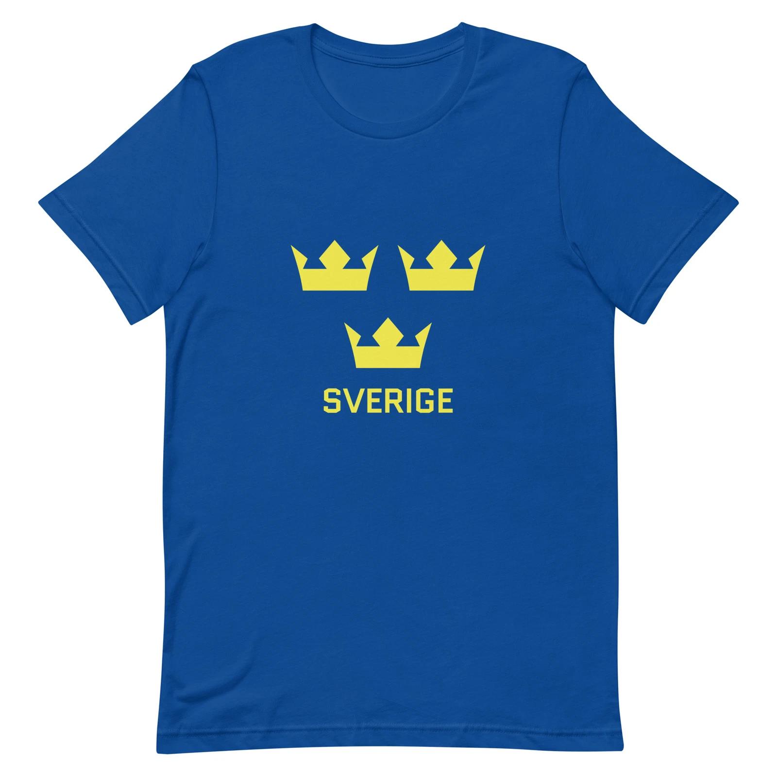 Team Sweden Ice Hockey Jersey Shirt Vintage Retro Throwback World Championships XL
