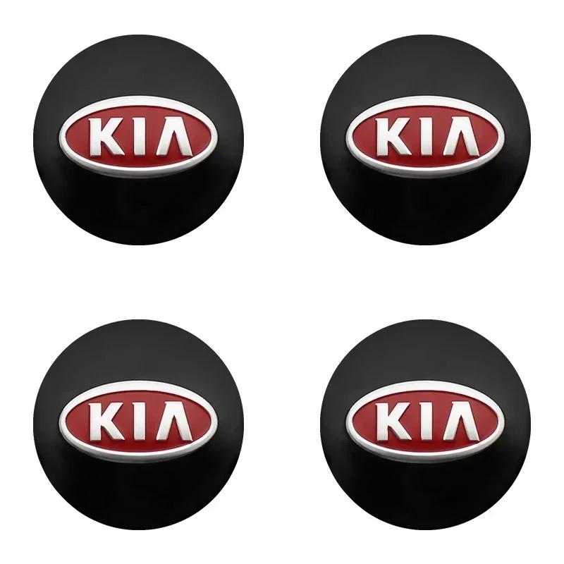 56mm Car Wheel Center Hubcap Sticker Logo Accessory for Kia Sportage Ceed Picanto Rio ProCeed Niro 5 3 4 K7 K5 K8 K3 Ray K9 NI5