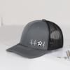 Soccer Heartbeat ECG Print Trucker Hat Men Women Mesh Back Adjustable Baseball Cap Football Fan Sport Sun Hat