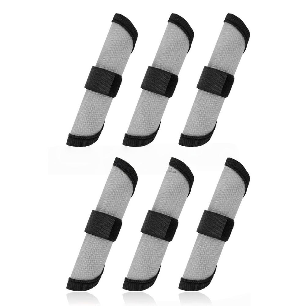 

6pcs Fishing Lure Covers Rod Sleeves Hook Wraps to Keep Fishermen Fishing Safe Lure Guard for Fishing Rod Lure Wraps Baits