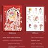 Color Pages Exquisite Diary Notebook Rose Style Romantic Diary Planner Retro Rose Notebook  School