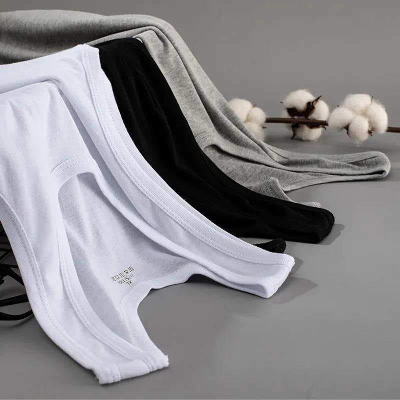 Men's Cotton Vest Solid Fitness Sports Youth Men's Fashion Stretch Undershirt