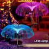 LED Garden Lights Jellyfish Decoration Solar Power Lights Waterproof Outdoor Pathway Solar Lamp Fairy Patio Villa Yard Decor