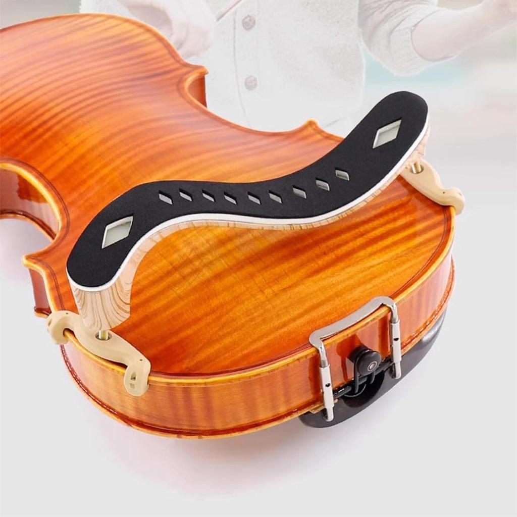 Watercolor Violin Wooden Shoulder Rest