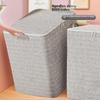 Caja de Almacenamiento de Ropa de Gran Tamaño 220L Con Tapa Cesto de Lavandería Grande Bolsa Organizadora Para Bebé Plegable