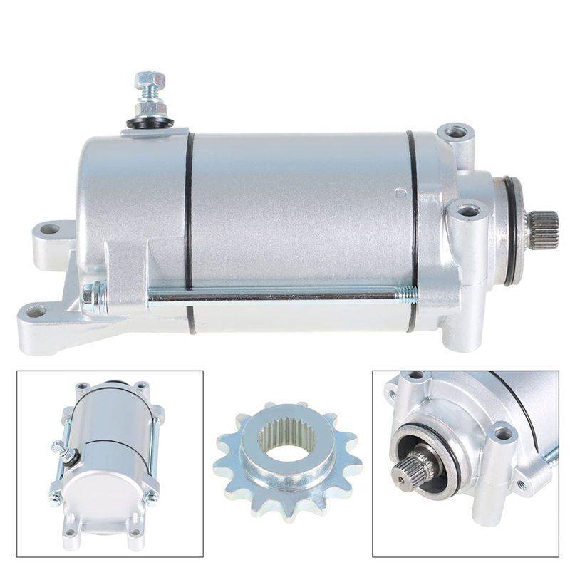 

Motorcycle Starter Motor Replacement for Honda 234cc CB250 1991-2008 194cc CM200T 1980-1982 CMX250C CMX250X OEM:31200-465-671 серебряный