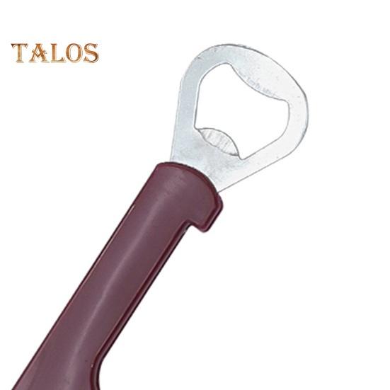 Flaschenöffner, 3-in-1-Design, langlebiger Weinkorkenzieher, Edelstahl-Bieröffner mit Schneider für die Küche zu Hause