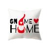 Merry Christmas Cute Dwarf Print Pattern Cushion Cover Home Living Room Sofa Decoration Polyester Pillow Pillow Cover