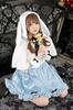 Clearstone Cosplay Halloween Innocent White Rabbit Blue Fräumein Women's