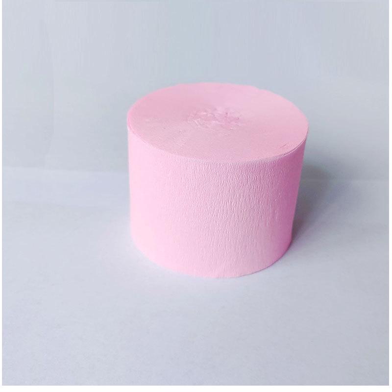 Crinkled Handmade Crepe Paper Roll for Kids' DIY Projects and Kindergarten Decor