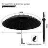 Yudu Large Semi-Automatic Dual-Person Business Umbrella