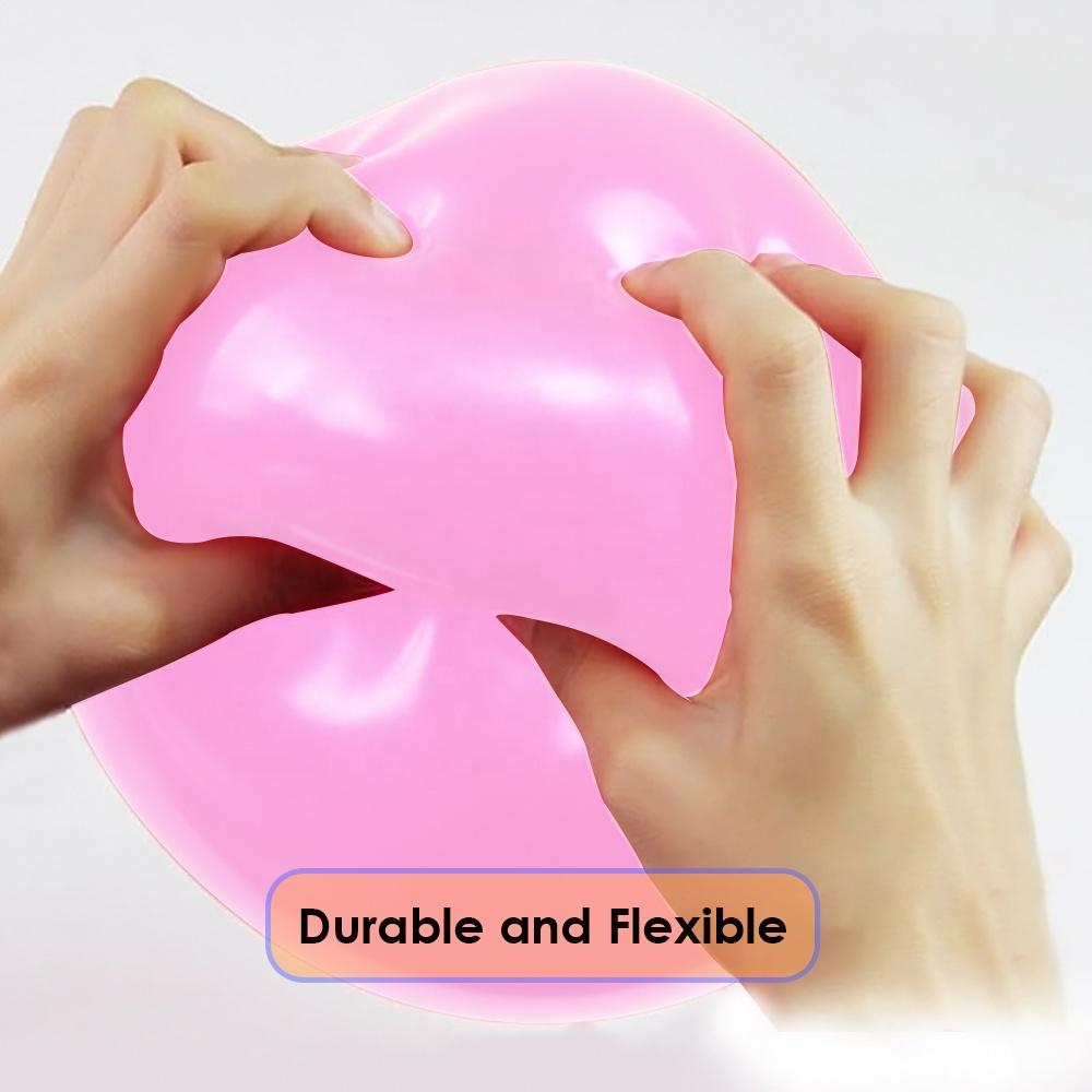100 Stück Beutel 10 Zoll Professioneller Ballon Happy Birthday Rund Matt Verschiedene Farben Regenbogen Latexballon Packung mit 100
