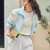 Anta Life Series SS22 Color Block Windbreaker Jacket Women Jacket Cloud-Blue 162238609-1
