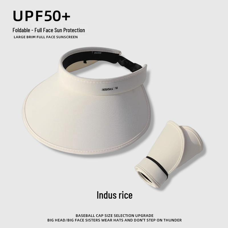 Women's Foldable Sun Hat with Large Brim and UV Protection