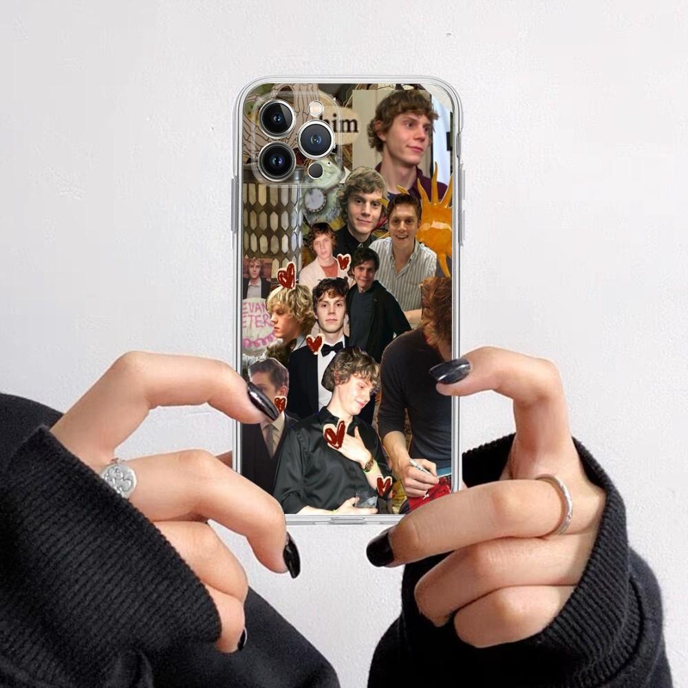 

Evan Peters Phone Case for iPhone 16 15 8 7 6 6S Plus X SE XR XS 14 11 12 13 Mini Pro Max Mobile Case iPhone 16 pro