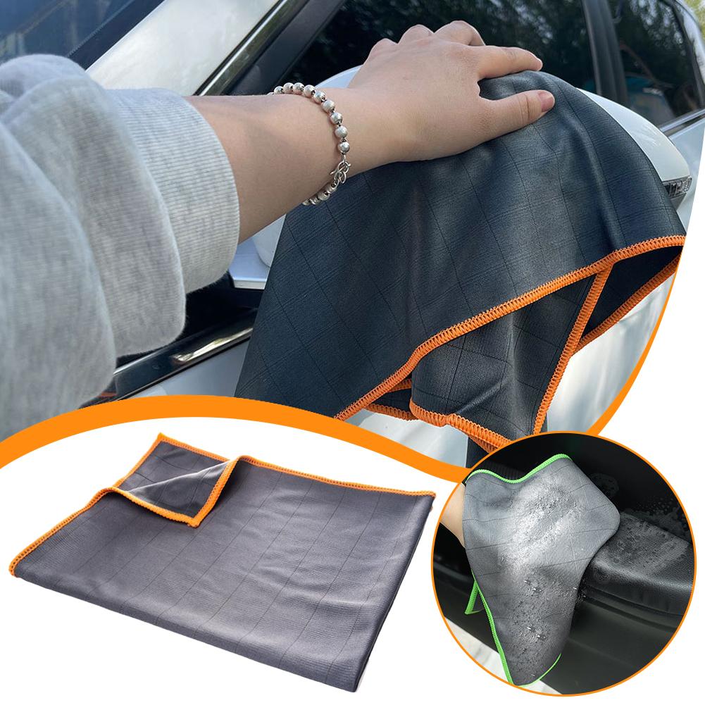 Microfiber Cleaning Cloth, Super Absorbent & Lint-Free Towel for Car Washing, Glass Cleaning, Streak-Free & Oil-Resistant L0U6