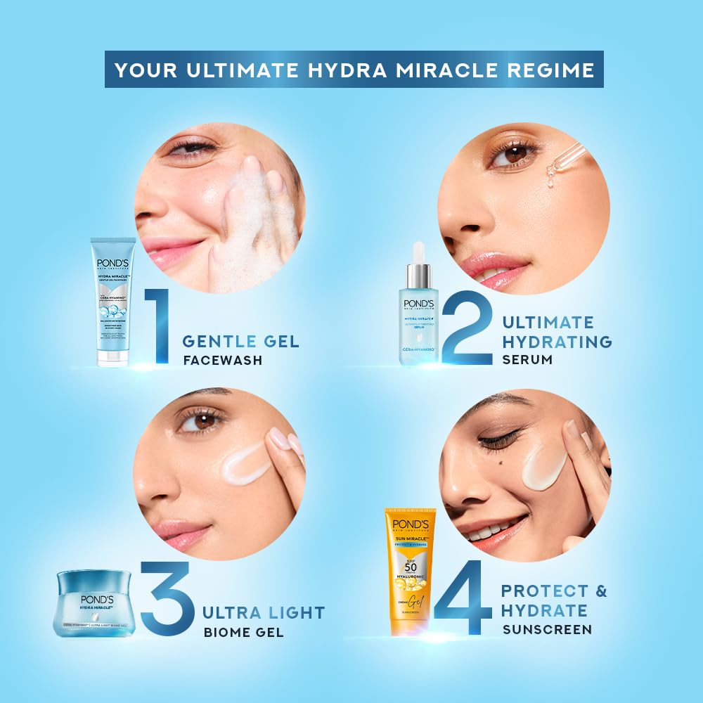 POND'S Hydra Miracle Gentle Gel Facewash 100g