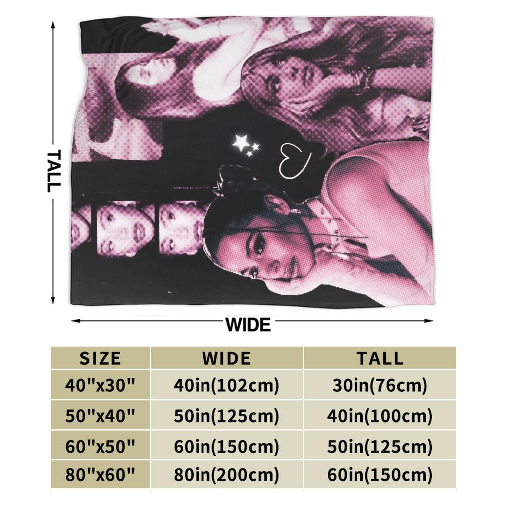 Soft Blanket Travel Office Singer TINI STOESSEL Futtura Album 2025 Throw Blanket  Flannel Bedspread For Bedroom Sofa Bed Cover