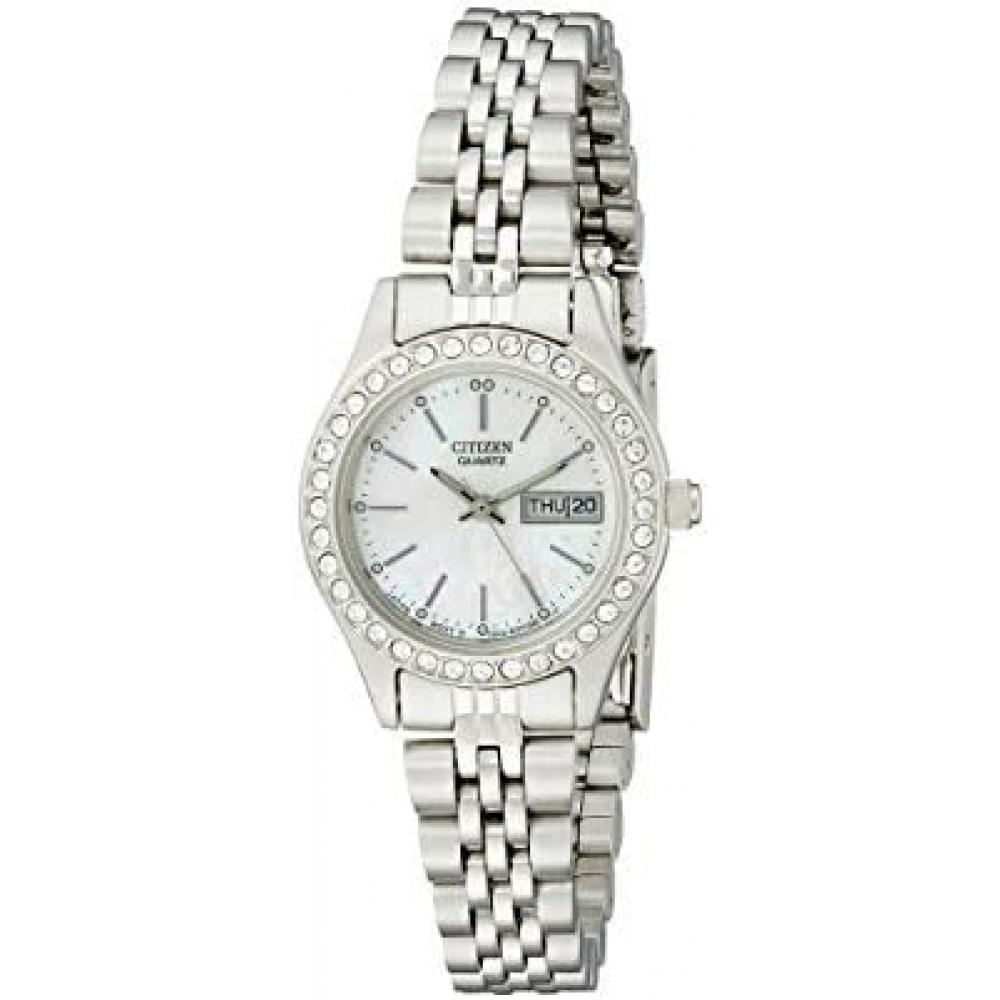 

Citizen Citizen Womens Women s Women s EQ0530 51D Analog Display Japanese Quartz Silver Watch Watch [Parallel Imported Product]