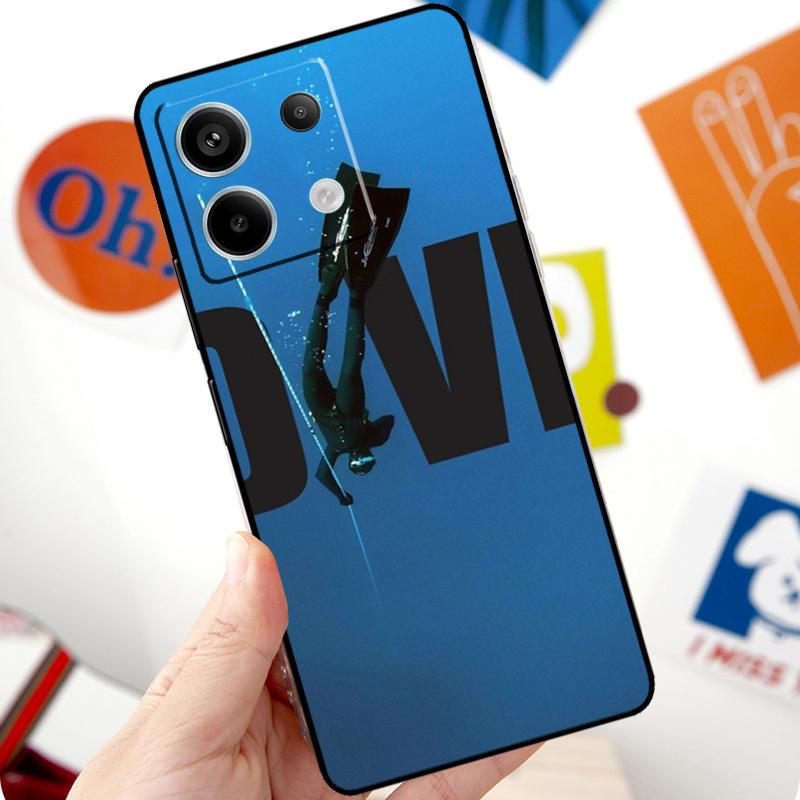 Diver Underwater Diving Cave Caving Funda For Xiaomi Redmi Note 11 10 12 13 14 15 Pro Plus Case For Redmi 15 10C 13C 12C 14C 15C