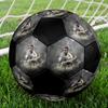 1PC Jeune Mbappé Brille taille 5 ballon de football PrahaBallon de Football en Salle Coloré Tous Âges Cousu à la Machine PVC Prêt pour la Compétition Durable Haut Rebond