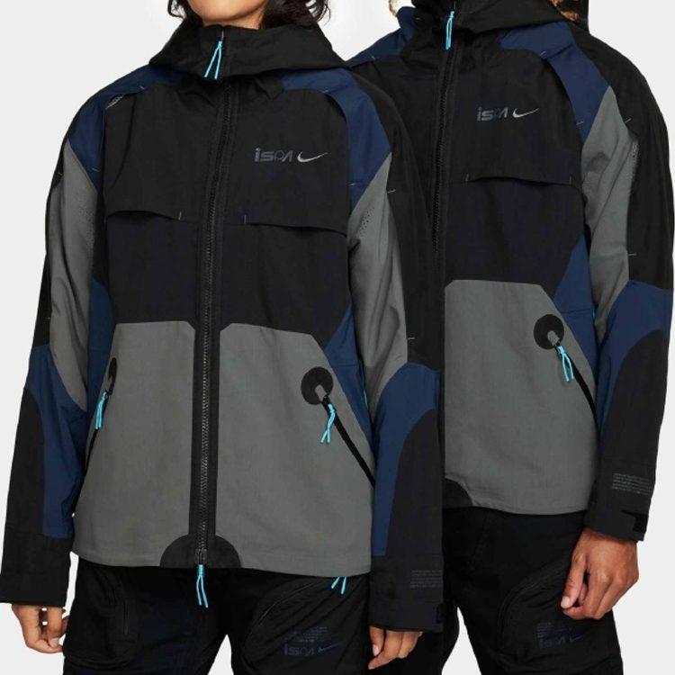 Nike Giacche ISPA Unisex Nere con Cappuccio Moderato Altro FB2370-010