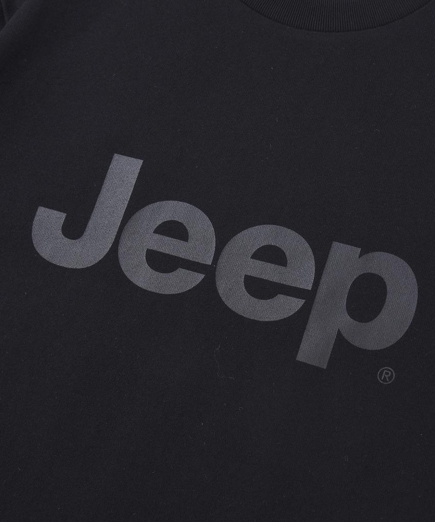 JEEP Heavy Cotton Big Logo Short Sleeve T-Shirt (Jr5Tsu191Bk)