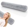 Round Body Pillow Cover, 7.9 X 47Inch/20 X 120cm Round Bolster Roll Body Pillowcase, Full Body Pillowcase with Zipper for Bedroom, Living Room (Only
