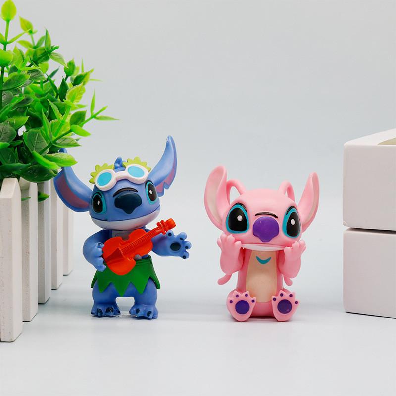 Angel Jar Guitar Model Cartoon Doll Ornament Set Decoration Desktop