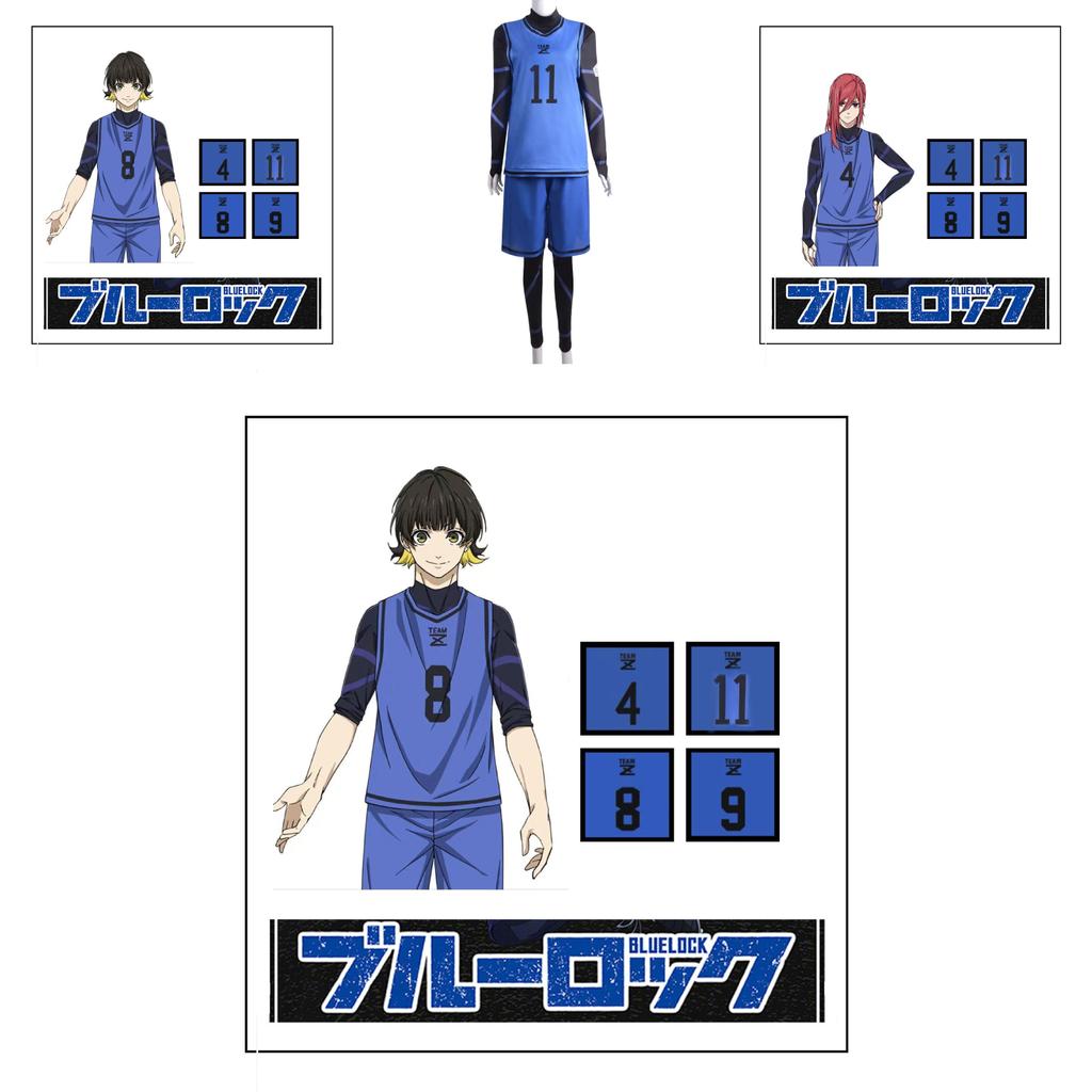 Bluelock Prison Outfit For Halloween And Costume Parties