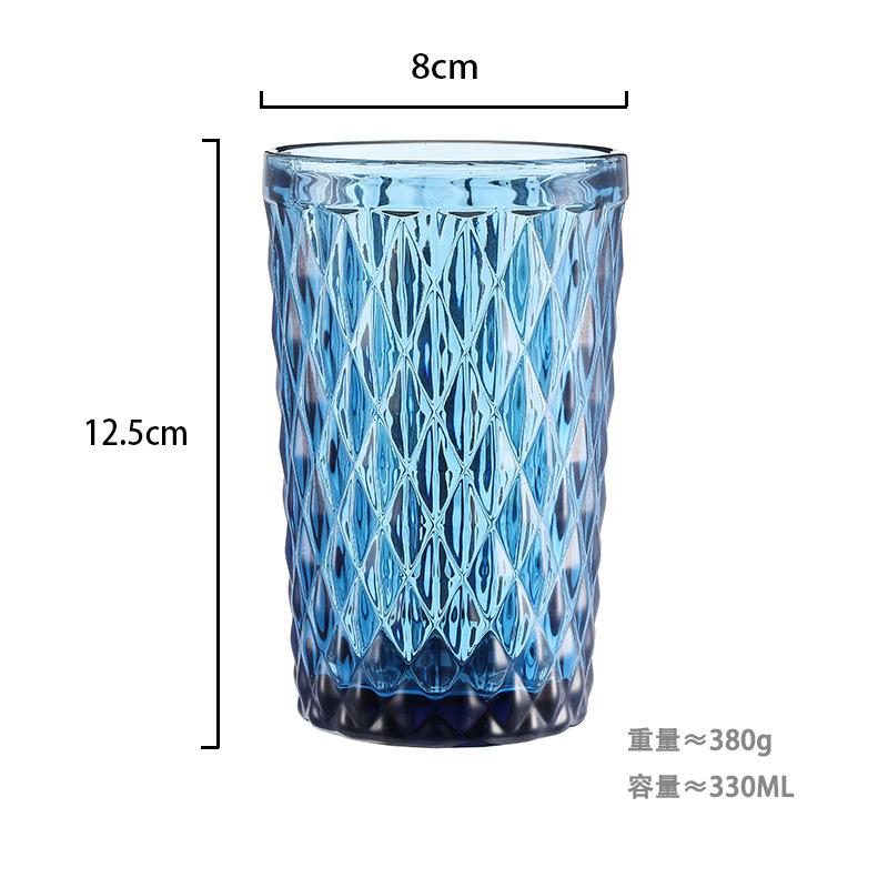 330 Ml Water Glass for Juice Beer Tea Milk Wine Drinking Drinkware for Cold Drink Glasses Family and Friends Party