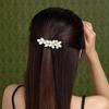 Elegant Yushenghua Hair Clips, Spring Clips, High-end Women's Light Luxury Style, Cat-eye Top Clips, Bangs Clips