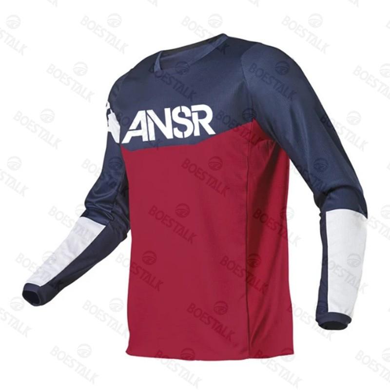 Men Women Quick Dry Cycling Jersey Mountain Bike Downhill Off-Road Racing Long Sleeve Summer Outdoor Sport T-Shirt