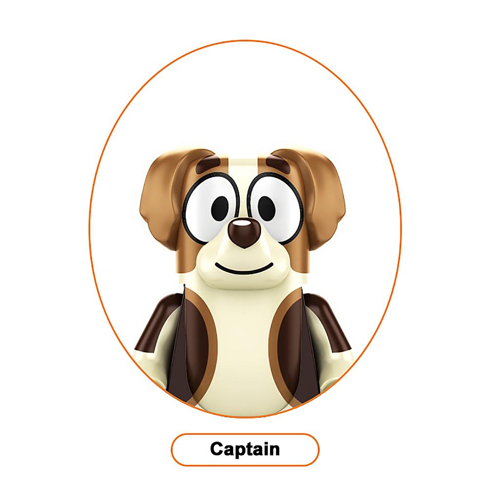 Bluey En Bingo Poppen Speelgoed Serie Coco Mackenzie Mia Rad Schattig Mini Deeltjes Gemonteerd Anime Karakter Kinderspeelgoed Cadeau