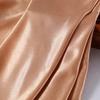 115GSM Polyester Pleated Faux Acetate Satin Fabric for Summer Dress or Blouse