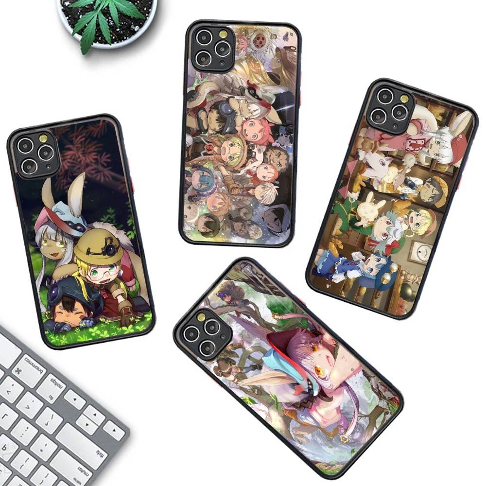 Made in Abyss Anime Phone Case for iPhone 14 11 12 13 Mini Pro Max 8 7 Plus X XR XS MAX Translucent Matte Cover