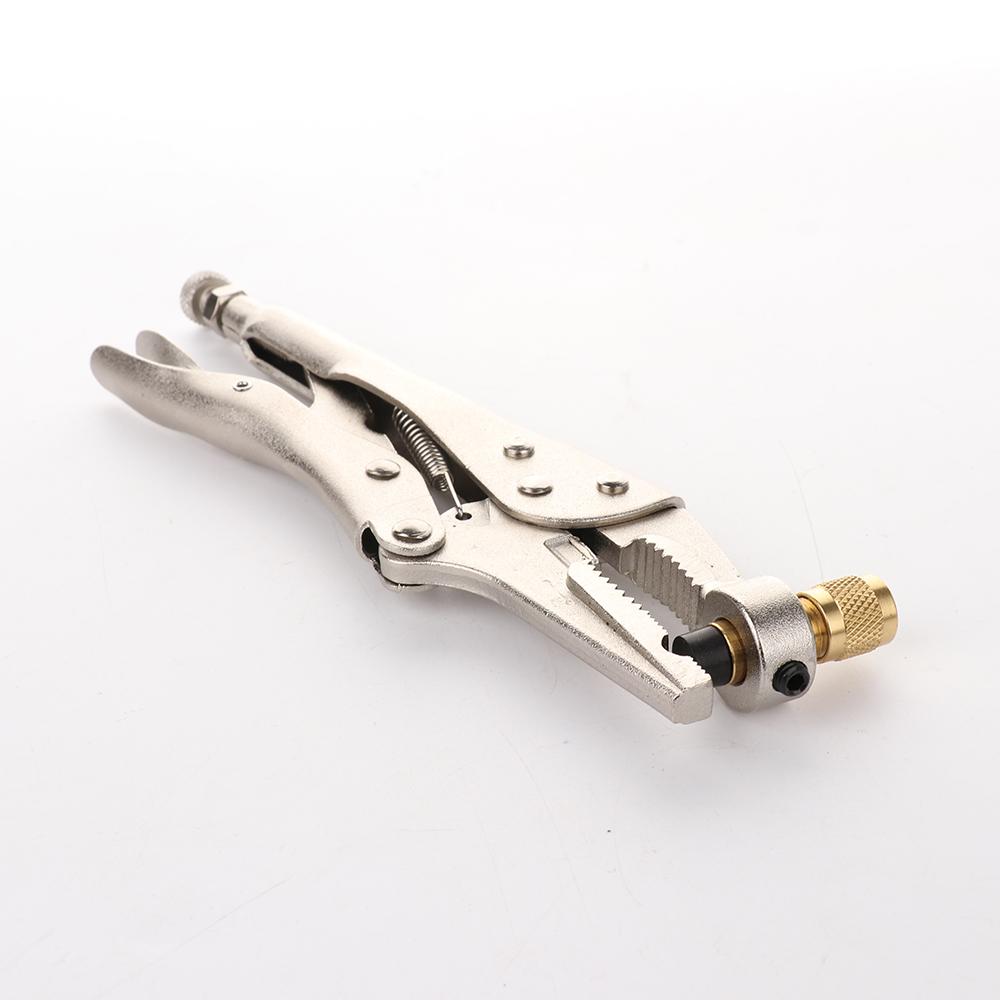 Air Conditioner Refrigerant Plier Rapid Refrigerant Recovery Locking Plier Hand Tool