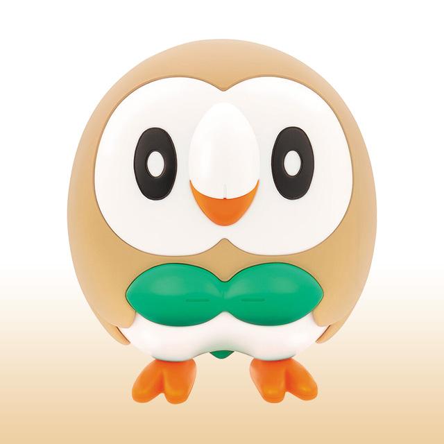 [Bandai] Bandai Pokepla Collection QUICK!! 10 Rowlet Plastic Model Kit